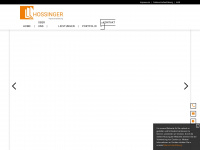 hossinger-papierverarbeitung.de Webseite Vorschau