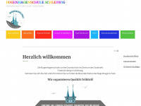 bugenhagenschule-schleswig.de Webseite Vorschau