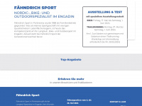 faehndrich-sport.ch Webseite Vorschau
