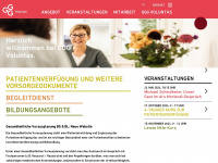 ggg-voluntas.ch Webseite Vorschau