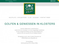 golf-klosters.ch Webseite Vorschau