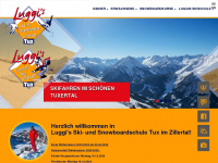 luggis-skischule.at Webseite Vorschau