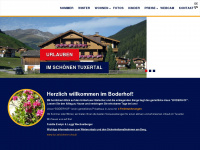 boderhof.at Webseite Vorschau