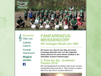 fanfarenzug-meissendorf.de Webseite Vorschau