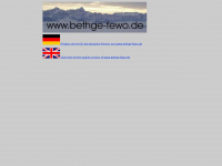 bethge-fewo.de Webseite Vorschau