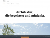 pos-architecture.com Webseite Vorschau