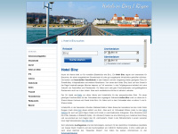 hotels-binz-ruegen.de Webseite Vorschau