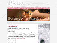 pferdezahn.de Webseite Vorschau
