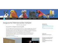 akv-kleintiere.ch Webseite Vorschau