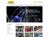 marolfag.ch Webseite Vorschau