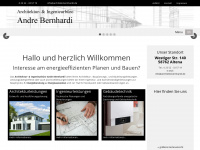 architekt-bernhardi.de Webseite Vorschau