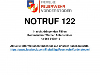 ff-vorderstoder.at Webseite Vorschau