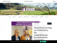 vivant-ostbelgien.org Webseite Vorschau