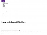 dekanat-muenchberg.de Webseite Vorschau
