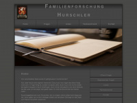 hurschler.ch Webseite Vorschau