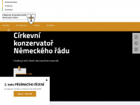 konzervator.cz Webseite Vorschau
