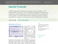 freund-feind.blogspot.com Webseite Vorschau