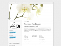 fleur30.de Webseite Vorschau