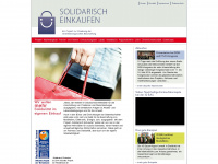 solidarisch-einkaufen.de Webseite Vorschau