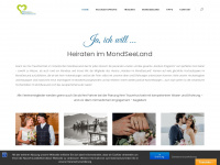 heiratenimmondseeland.at Webseite Vorschau