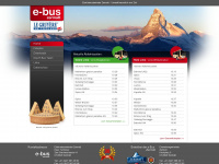 e-bus.ch Webseite Vorschau