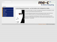me-c.org Webseite Vorschau
