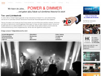 powerdimmer.de Webseite Vorschau