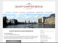 schiff-mieten-berlin.de Webseite Vorschau