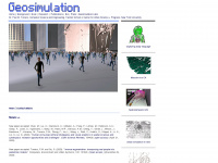 geosimulation.org Webseite Vorschau