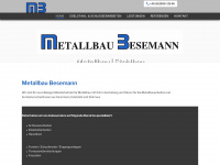 metallbau-mb.de Webseite Vorschau