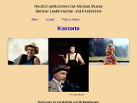 michael-muske.de Webseite Vorschau