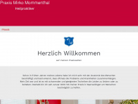 heilpraktiker-mommenthal.de Webseite Vorschau