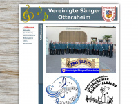 mgv-ottersheim.de Webseite Vorschau