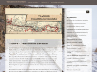 info-transsibirische-eisenbahn.de Webseite Vorschau