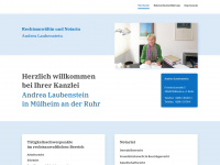laubenstein-mh.de Webseite Vorschau