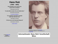 hans-rott.de Webseite Vorschau