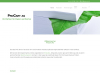 procart.ch Webseite Vorschau