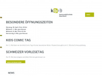 kbl.ch Webseite Vorschau