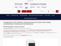 sstag.ch Webseite Vorschau