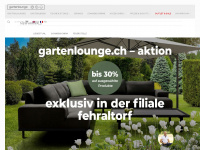 gartenlounge.ch Webseite Vorschau
