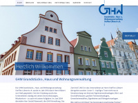 ghw-rostock.de Webseite Vorschau