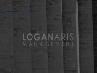 loganartsmanagement.com Webseite Vorschau