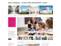 esslmuseum.wordpress.com Webseite Vorschau