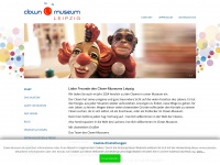 clown-museum.de Webseite Vorschau