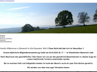sgv-bamenohl.de Webseite Vorschau