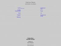dietmar-beyer.de Webseite Vorschau