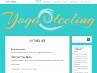 yoga-feeling.ch Webseite Vorschau
