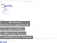 schwarzenauer-muehle.com Webseite Vorschau
