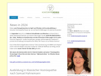 homoeopathieschule-luebeck.de Webseite Vorschau