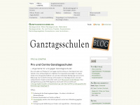 ganztagsschulen.wordpress.com Webseite Vorschau